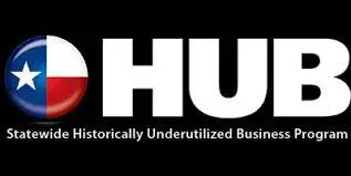 A black and white logo of the company huu.